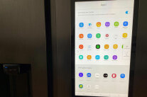 App-Symbole auf einem Tablet-Bildschirm